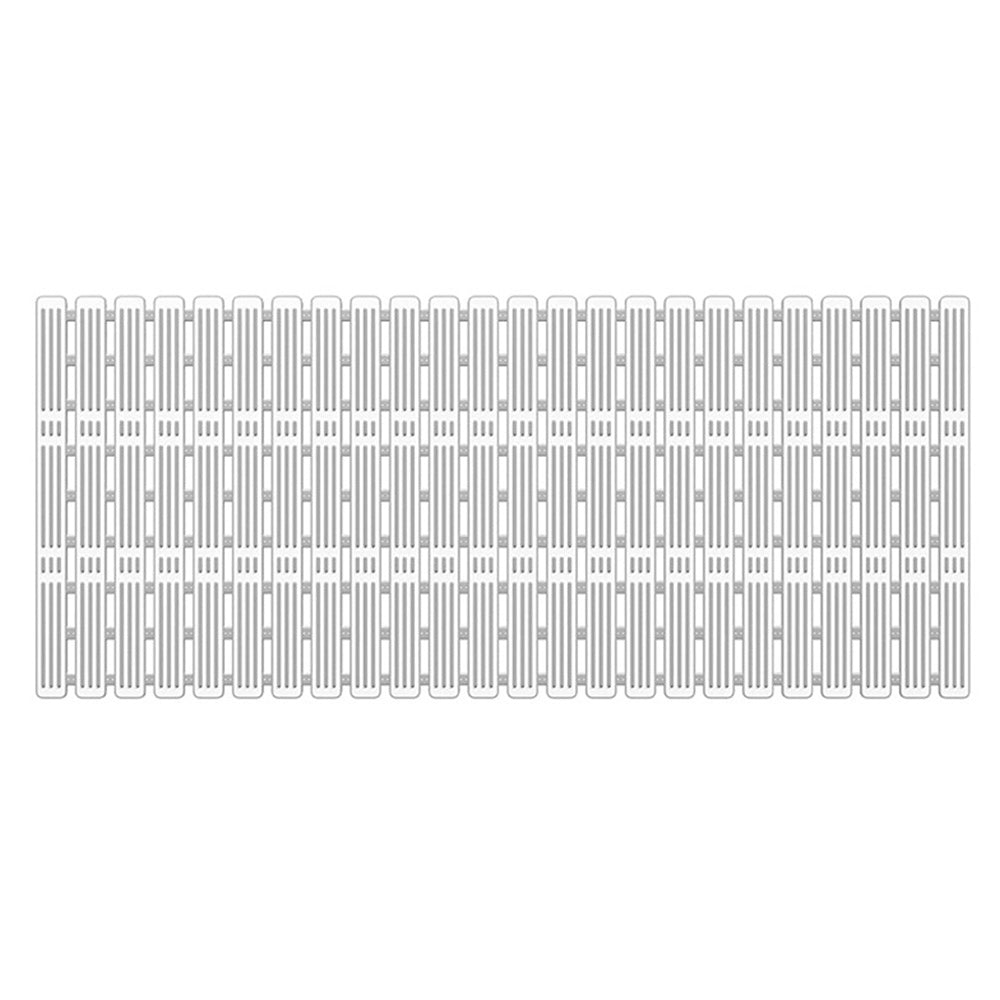 Non Slip Shower Mat with Suction Cups-Grey