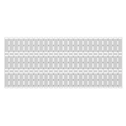 Non Slip Shower Mat with Suction Cups-Grey