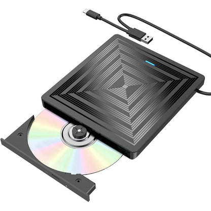 8-in-1 USB Hub with DVD Writer