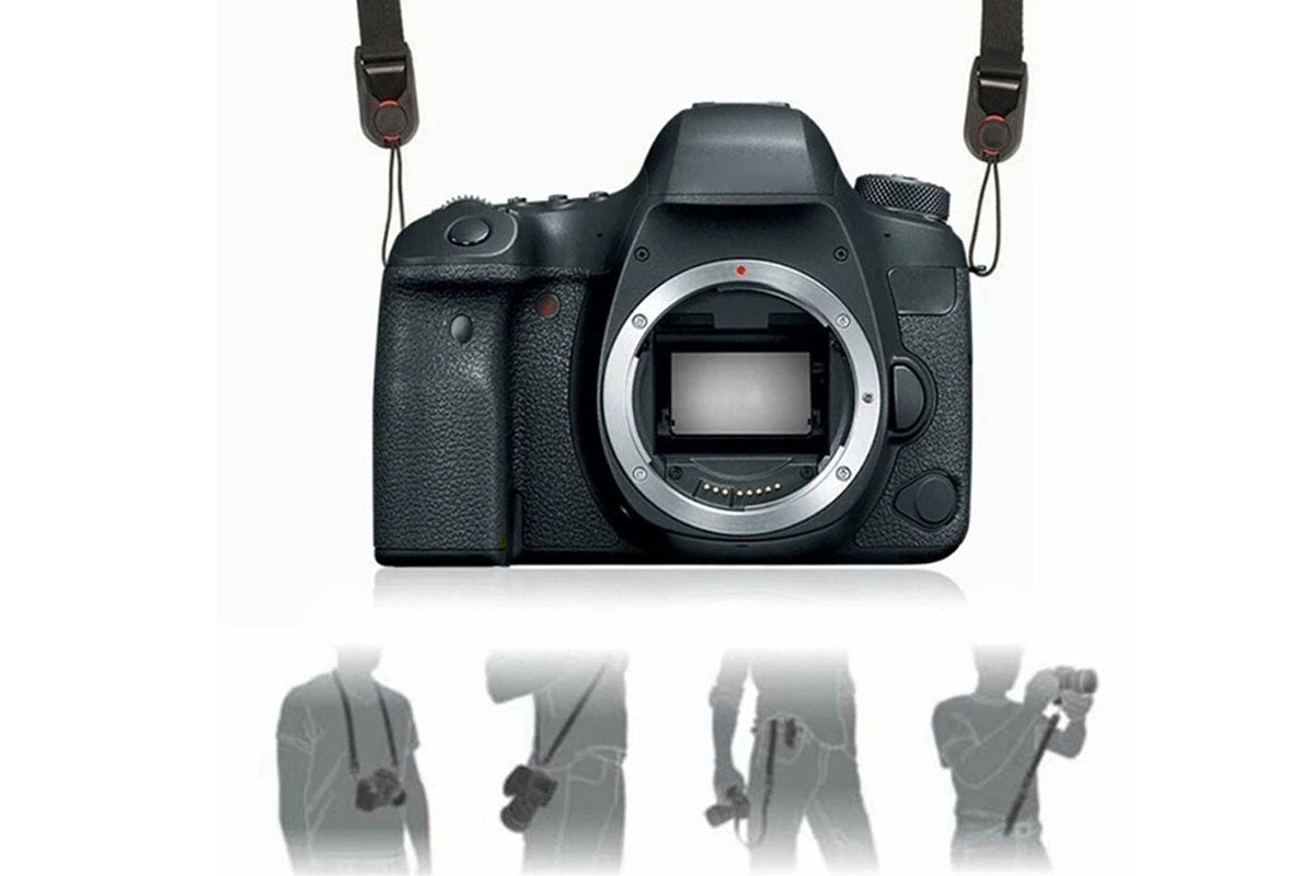 2Pcs Camera Strap Quick Release Neck Hanging Nylon Shoulder For DSLR SLR Camera