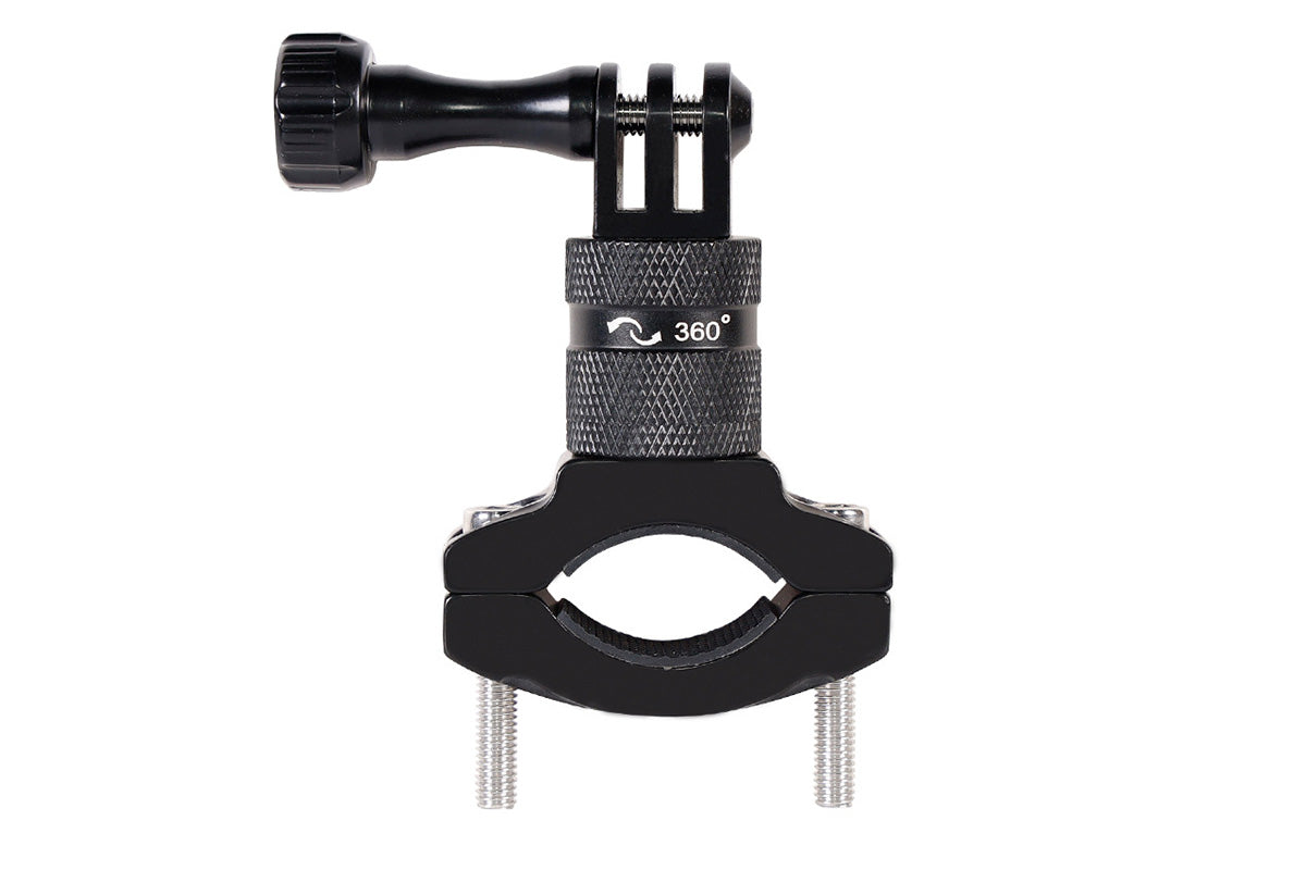 2Pcs Aluminum Bike Handlebar Mount Bicycle Mount for GoPro Hero 13 12 11-Black