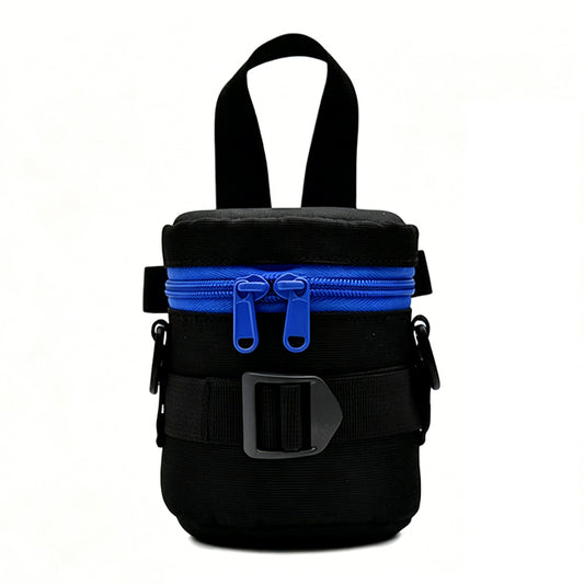 Waterproof Camera Lens Case Pouch with Backpack Strap and Shockproof Pad