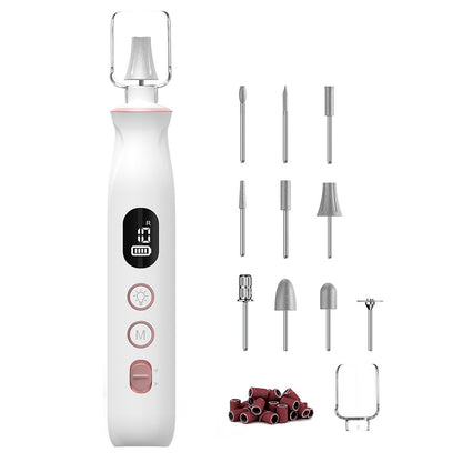 Professional Electric Nail Drill Kit Portable Rechargeable