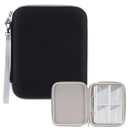 Card Case for Yoto Cards 80 Pockets Folder with Zipper for Yoto Player and Mini-Black