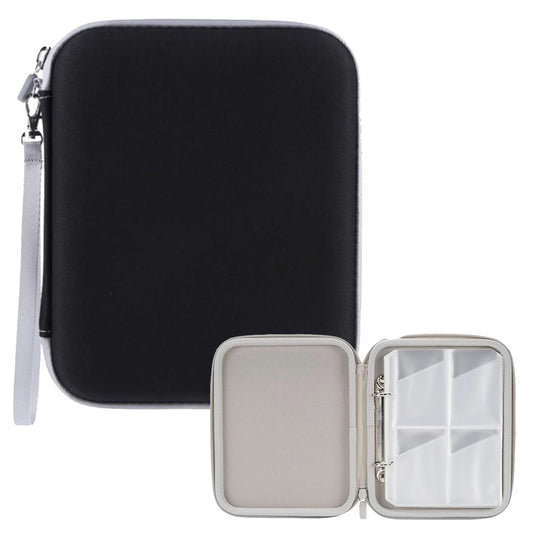 Card Case for Yoto Cards 80 Pockets Folder with Zipper for Yoto Player and Mini-Black