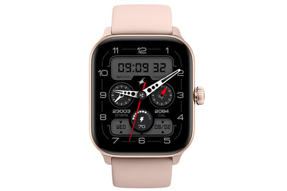 Bluetooth Calling Smartwatch with 1.85 Inch Display Fitness and Health Tracking for Men and Women -Pink