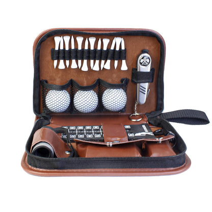 Portable Golf Accessories Set Tool Kit with Carrying Case