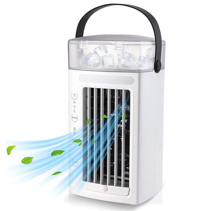 3-Speed Air Conditioner Fan USB Powered Desktop Air Cooler for Office Home