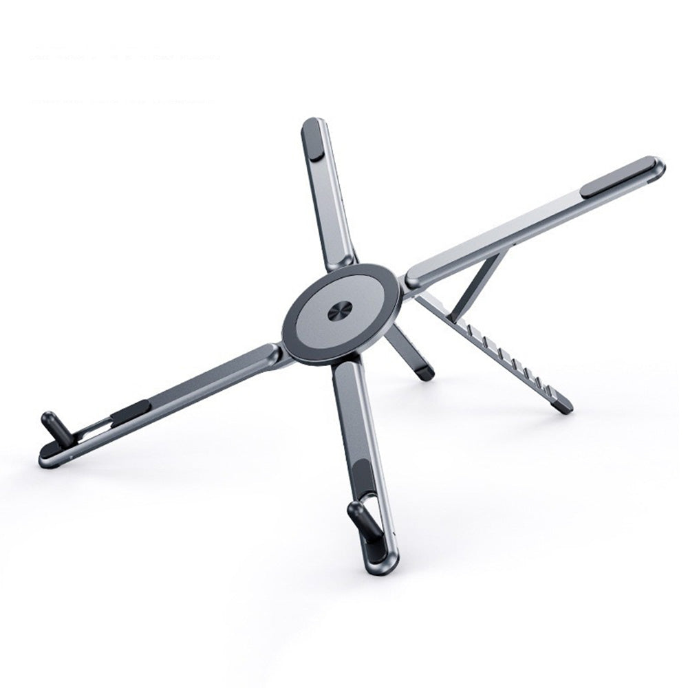 3 in 1 Attachment Phone Tablet Laptop Stand Foldable Adjustable Alloy Holder