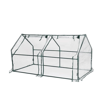Clear Outdoor Plant Greenhouse Waterproof Garden Shed with Zippered Windows Style 1