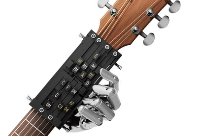 Guitar Aid Chords Trainer One-touch Guitar Chord Player Assisted Guitar Learning System for Adults or Children Trainer