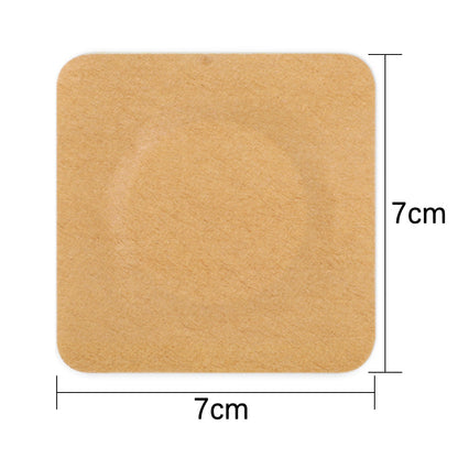 100PCS Disposable Castor Oil Patches Self-Adhesive Castor Oil Pack for Belly Button Waist Knee