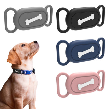 4Pcs Pet Cat Collar Holder Silicone Case for Samsung Galaxy SmartTag2 Style 2