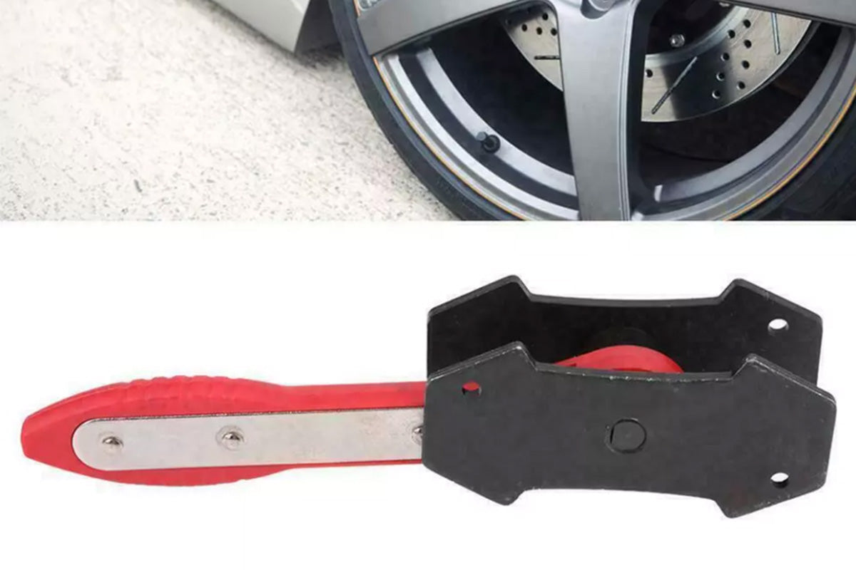 2Pcs Ratchet Disc Brake Caliper Piston Wrench Spreader Separator Press Compression Tool