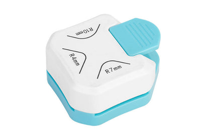 3-In-1 Corner Rounder Paper Round Corner Edges Punch - White