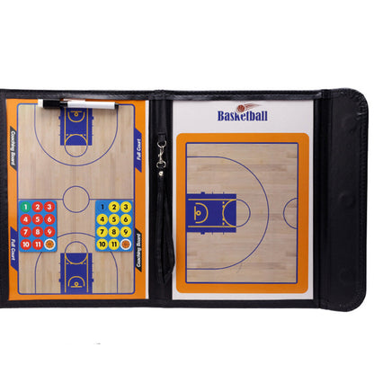 Dry-Erase Basketball  Coaching Tactics  Clipboard Set Folding Strategy Board Training Aids