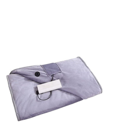 140x100cm Electric Blanket 3 Heat Settings USB Heated Blanket Wearable Gray