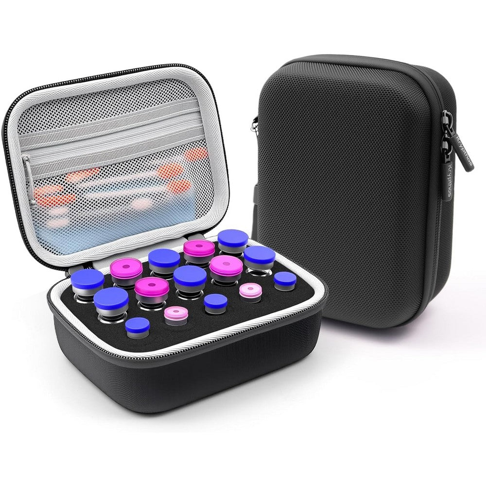 15 Grids Insulin Vial Protector Case Peptide Case for Diabetics Standard 10ml U-100 Vials