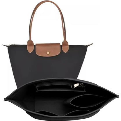 Felt Purse Organizer Insert -Black