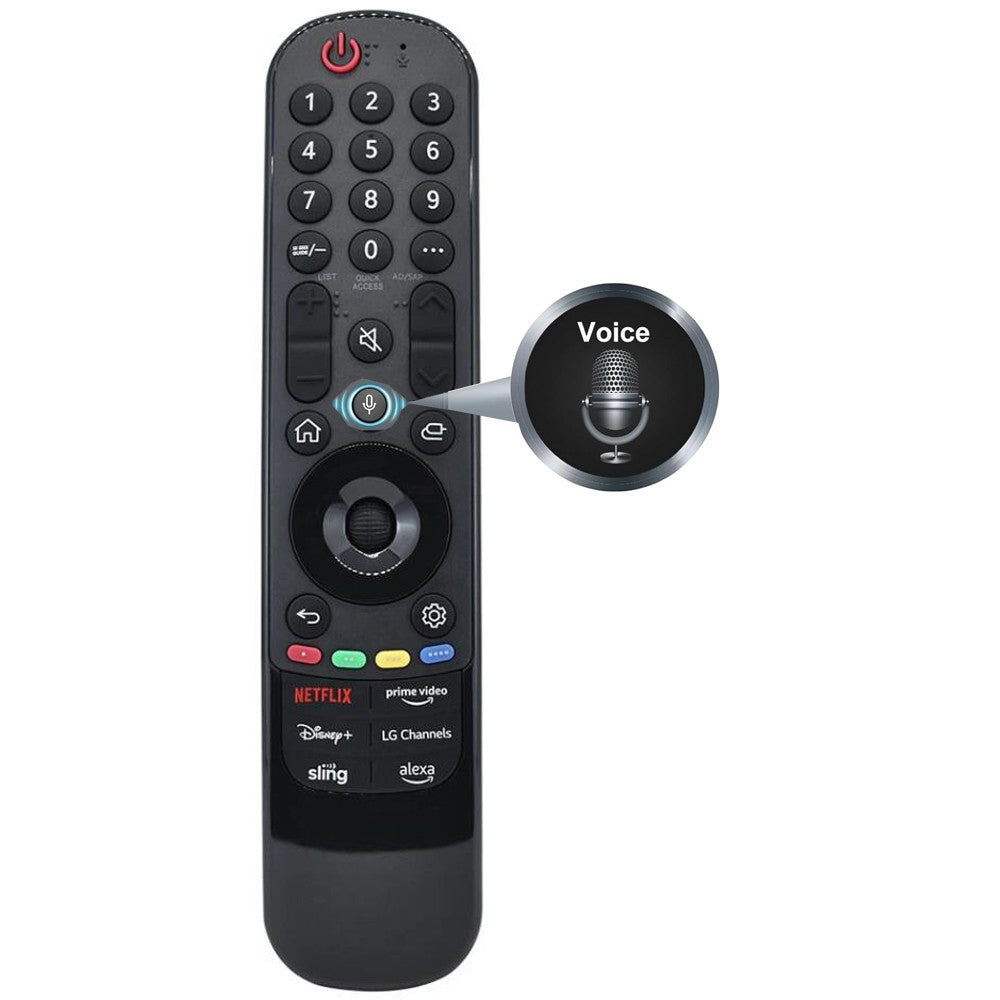 Voice Magic Remote Control Replacement MR23GA AKB76043102 for LG-TV