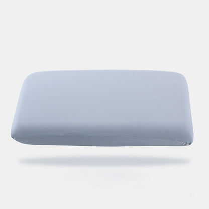 Summer Cooling Pillow Cases for Hot Sleeper Soft Breathable Absorbs Heat Solid Pillowcase Grey