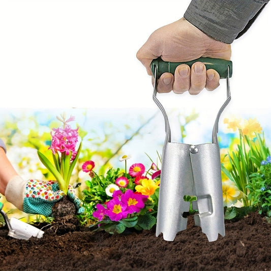 2Pcs Bulb Planting Tool for Transplanter Soil Release for Digging Hole