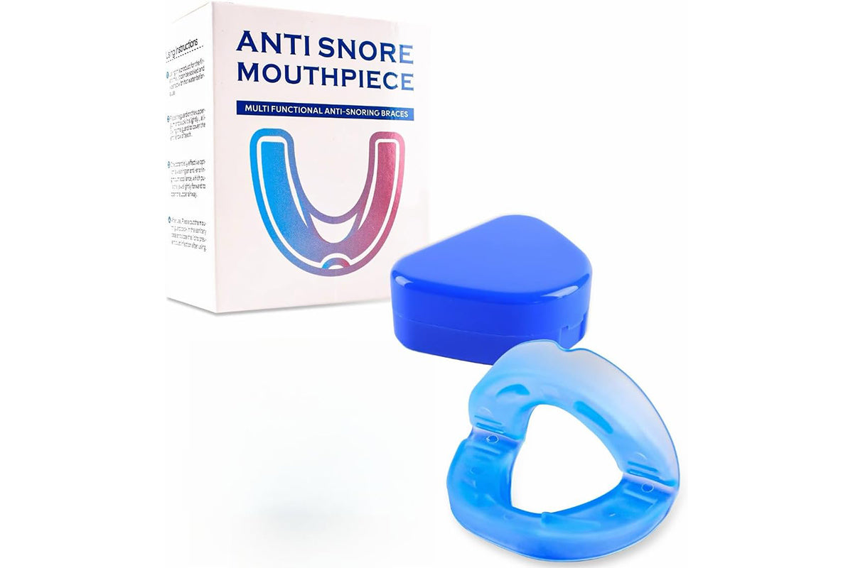 2Pcs Anti Snore Mouthpiece Mouth Guard Stop Snoring Grinding Sleep Aid Mouthguard