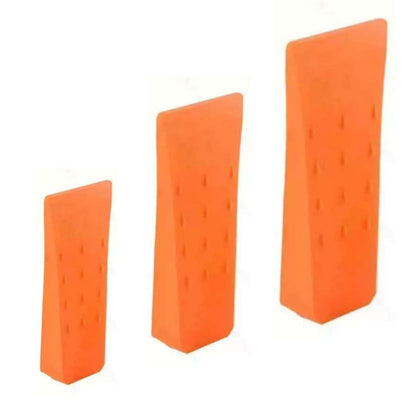 3-Pack Felling Wedges 6/8/10 Inch Anti-Pinch Directional Tree Cutting Wedges