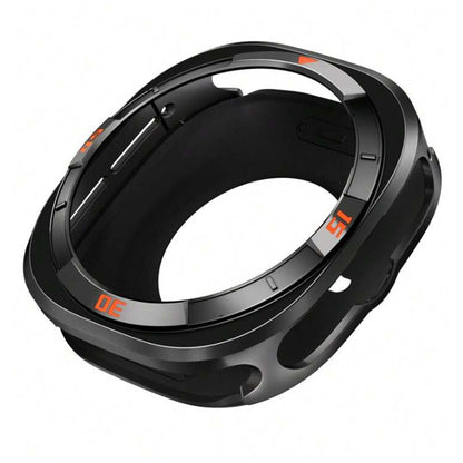 Full Cover Case and Glass Protector for Samsung Galaxy Watch Ultra 47mm - Black