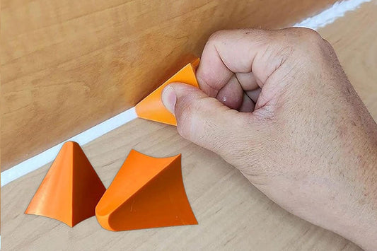 2Pcs Silicone Seam Tool Reusable Effective Caulking Applicator Finishing Tool for Kitchen Bathroom