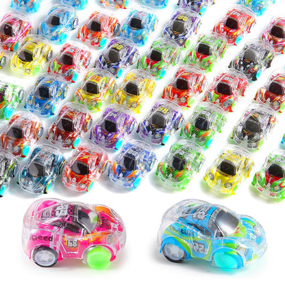 50PCS Mini Pull-Back Cars Set Racing Vehicle Toys for Goodie Bag Stuffers