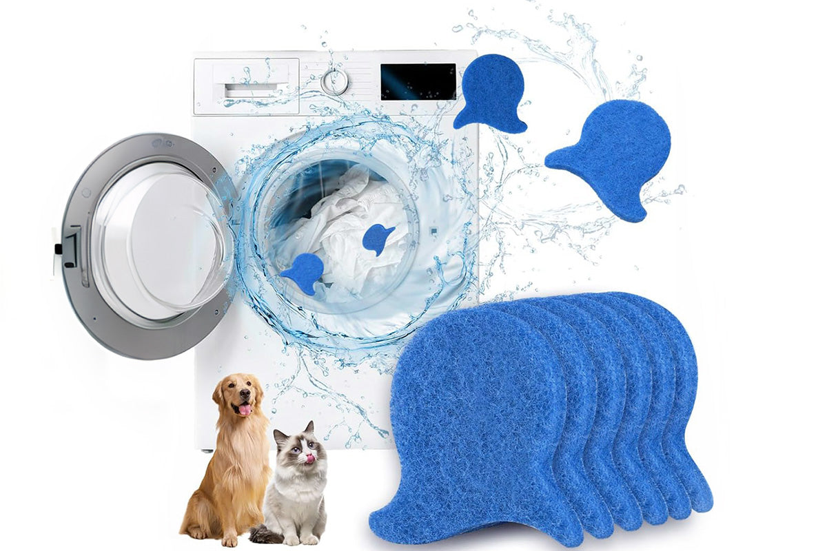 10Pcs Pet Hair Remover for Laundry Washing Machine