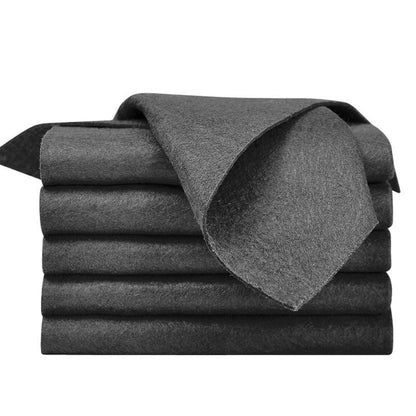 5 Piece Thick Streak Free Cleaning Cloths for  Windows Glass Mirrors