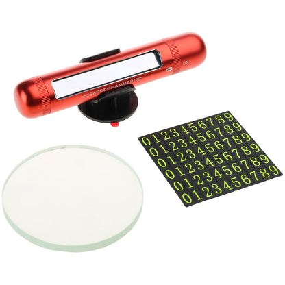 3-in-1 Car Safety Hammer ââ‚?Window Breaker  Seatbelt Cutter & Parking Sign Red