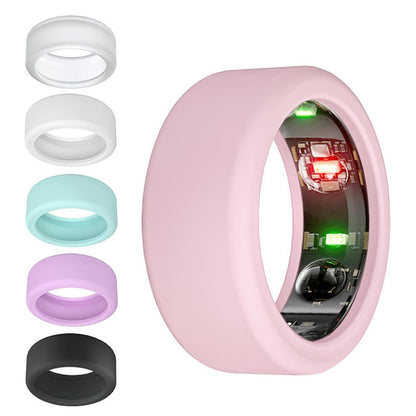 6 Pack Silicone Ring Protector Cover Compatible for Oura Ring Gen3