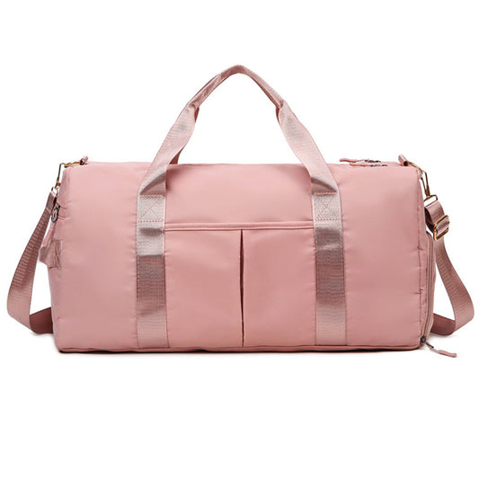 Gym Duffle Bag Travel Duffel Bag Outdoor Gym Sports Bag Pink