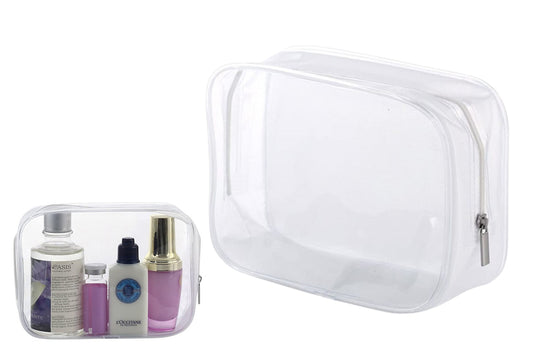 Travel Wash Bag Cosmetic Makeup Toiletry Clear Waterproof  PVC Organizer