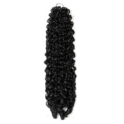 16 Inch Hair Synthetic Curly Deep Wave Braiding Hair Extensions Style 1