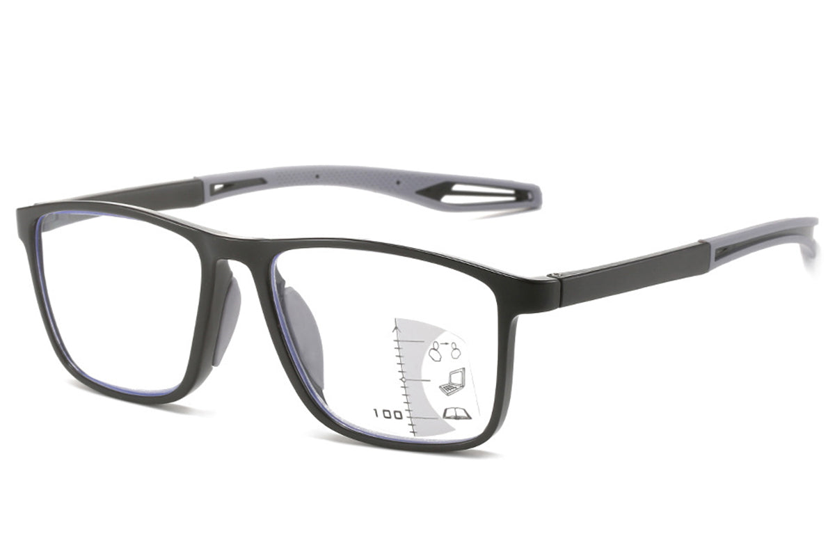 Reading Glasses Men Women Comfortable and Flexible Blue Light Blocking Readers -Black