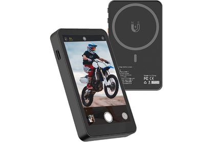 Vlog Selfie Monitor Screen Attractive Back Camera Monitor for Vlog Live TikTok-Black