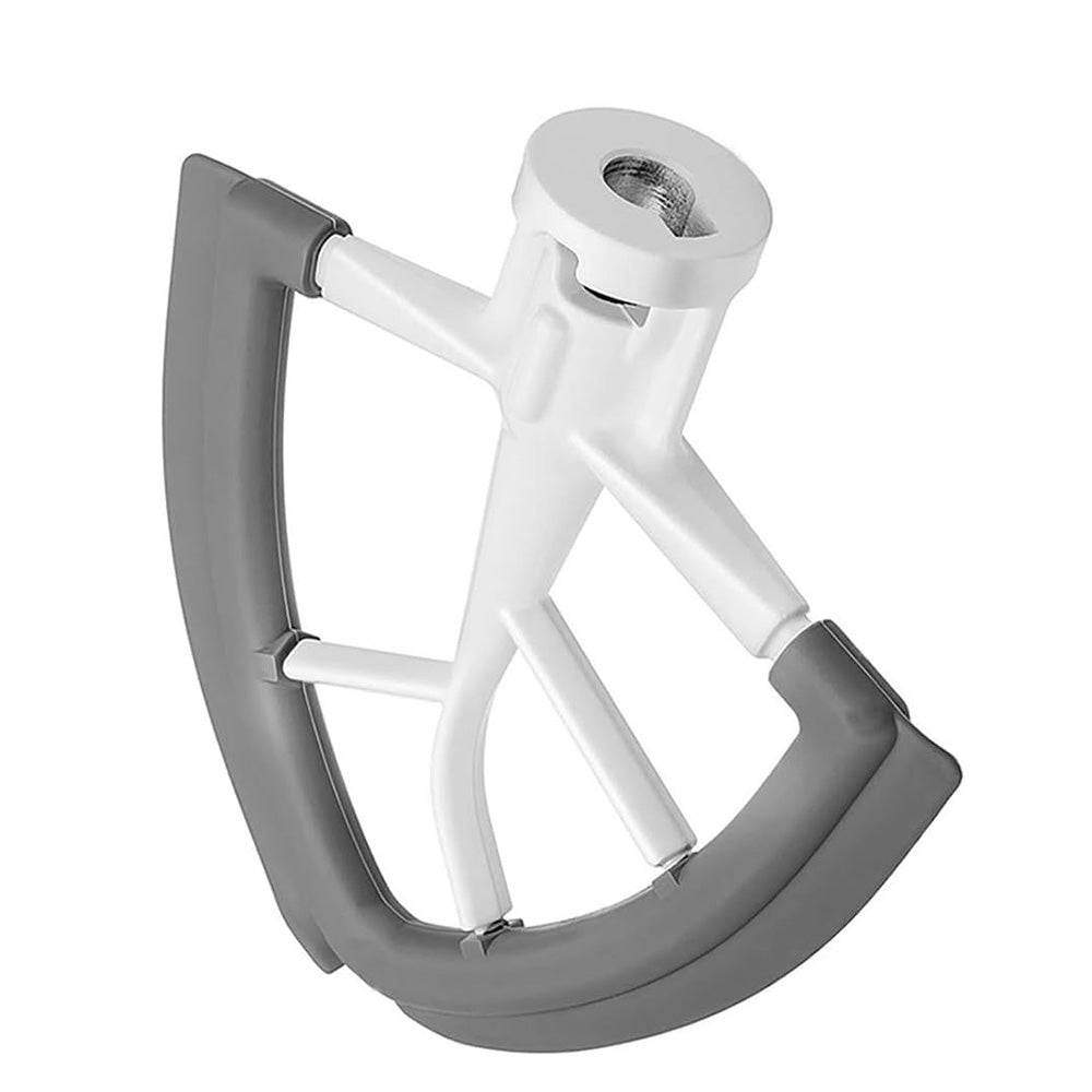 Silicone Coated Dual Edge Beater Compatible with KitchenAid 4.5¨C5 Quart Stand Mixer