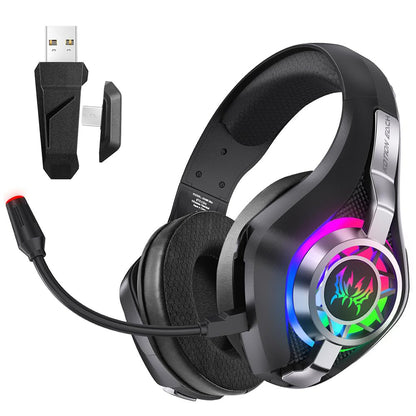 2.4GHz Wireless Gaming Headset with Noise Canceling Mic - Black