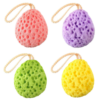 4 Pcs Bath Sponge Body Loofah Soft Cleaning Shower Sponge Set