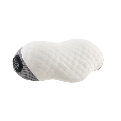 Electric Cervical Neck Traction Pillow Ergonomic Neck Massager Pillow with Heating Vibration Function