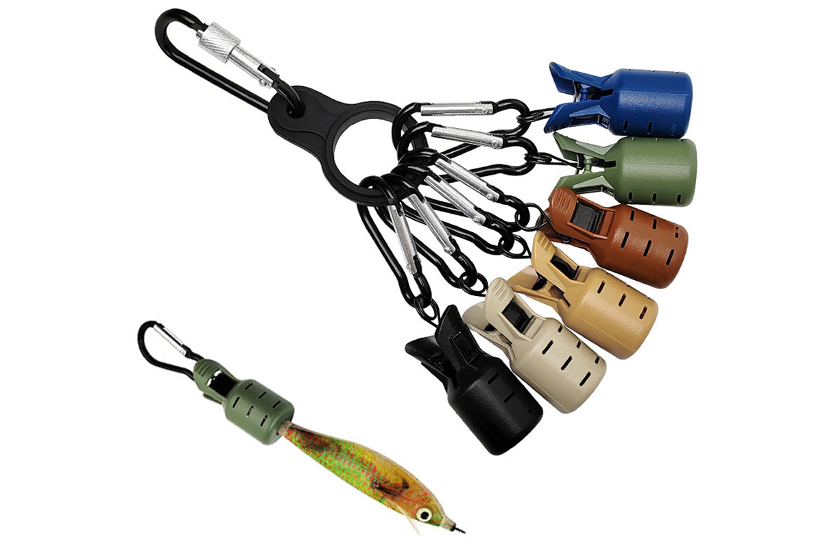 6Pcs Set Portable Fishing Hook Cover and Squid Jig Hook Bonnets for Fishing Enthusiasts