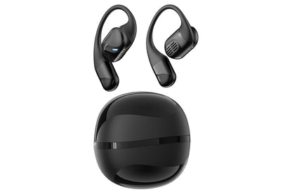 Open Ear Earbuds Bluetooth 5.3 Wireless Headphones IPX5 Waterproof for Sports-Black