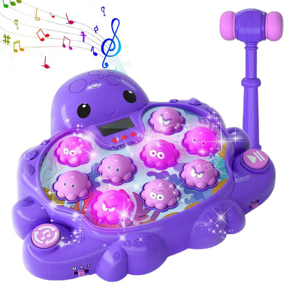Whack an Octopus Game for Kids ¨C With Lights and Sounds Toys for Girls and Boys Purple