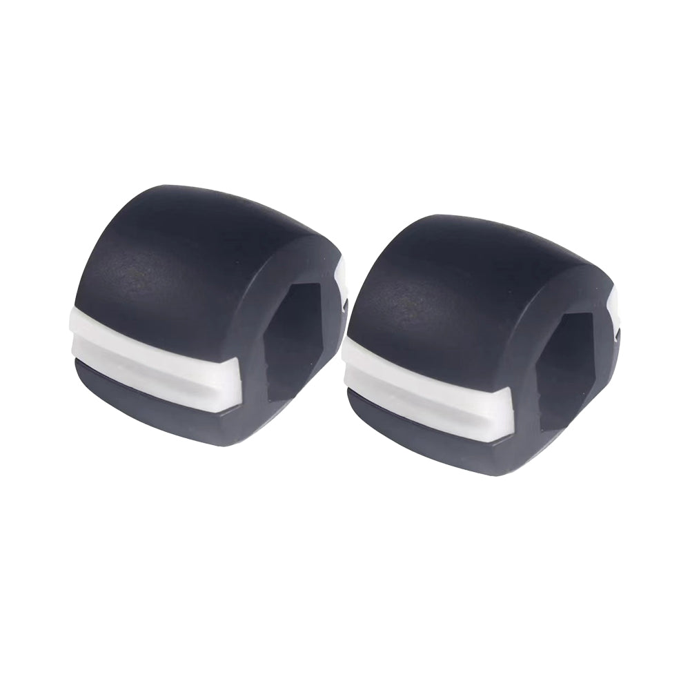 Set of 2Pcs JawLine Exercise Facial Jaw Muscle Exerciser Neck Face Toning Tool Black