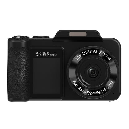 5K Dual Screen Digital Camera 18X Zoom Autofocus Video Camera