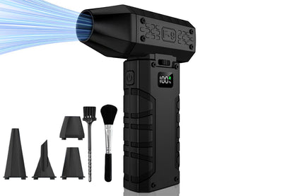 Compressed Air Duster 130000RPM Electric Air Blower for Computer Keyboard